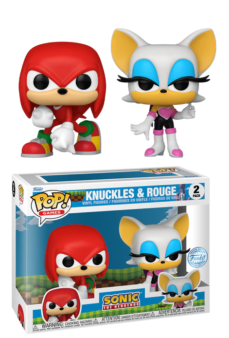 Funko POP 2 Pack Knuckles & Rouge