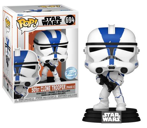 Funko POP 694 Soldat Clone Trooper 501st SE