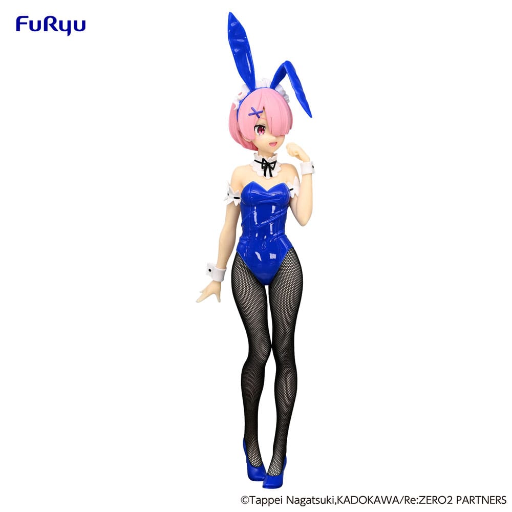 RE ZERO - Ram "Blue Color" - Statuette BiCute Bunnies 30cm 