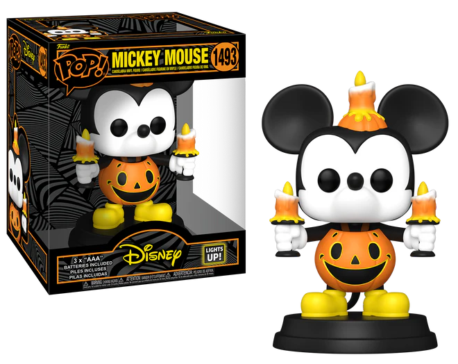 Funko POP 1493 Mickey Halloween Lights Up!