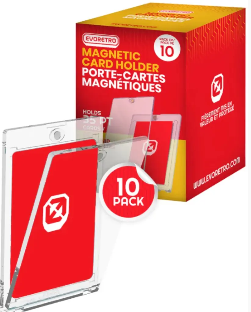 EVORETRO - Porte-cartes magnétique 35PT 10-Pack 