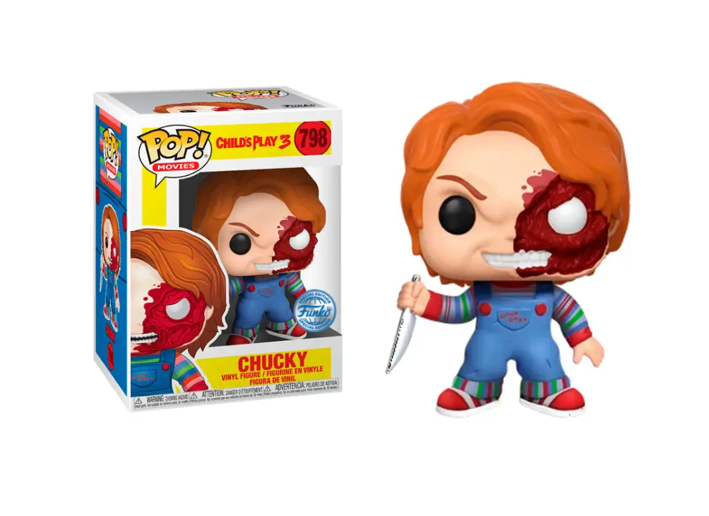 Funko POP 798 Chucky Half SE