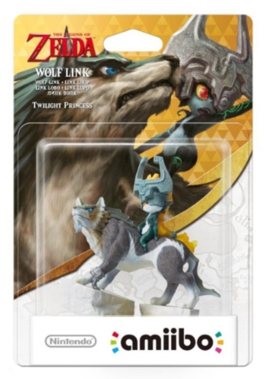 Amiibo Wolf Link The Legend of Zelda : Twilight Princess 