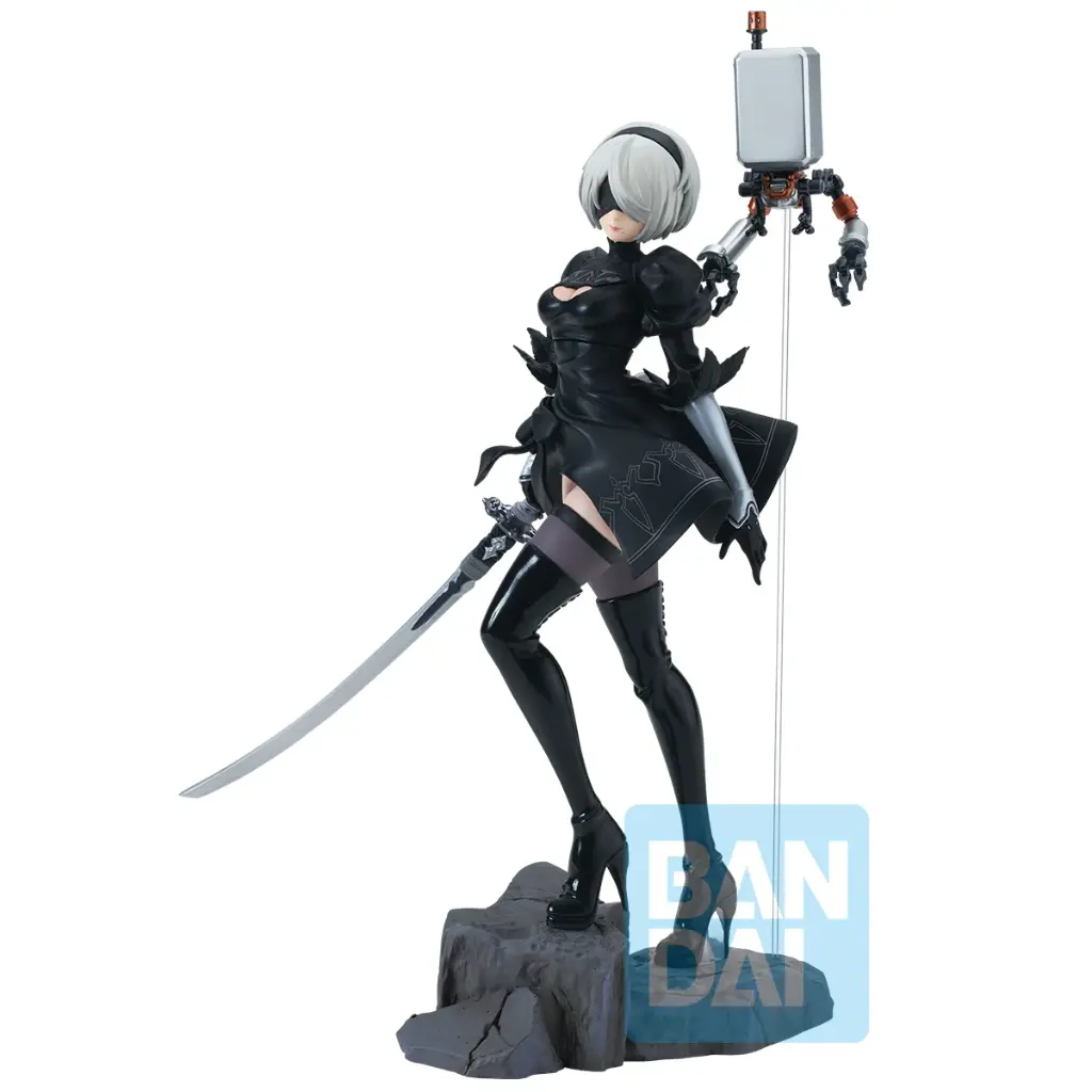 NIER : AUTOMATA - 2B - Figurine Ver1.1a Ichibansho 17cm 