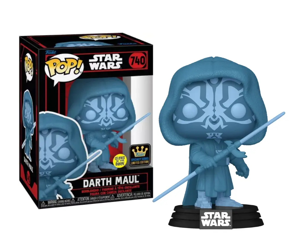 Funko POP 740 Dark Maul Funko Exclusive GITD