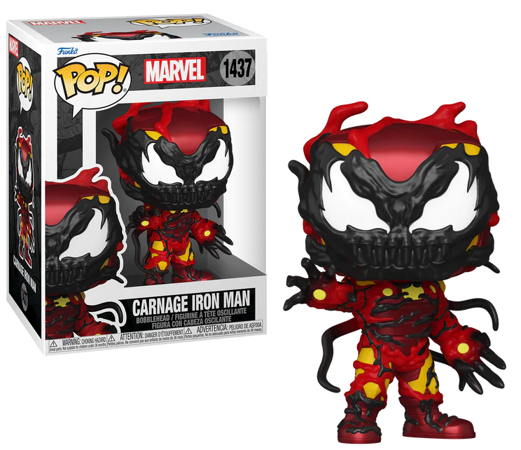 Funko POP 1437 Carnage Iron Man