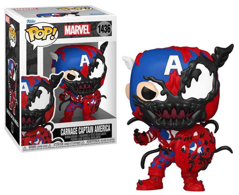 Funko POP 1436 Carnage Captain America