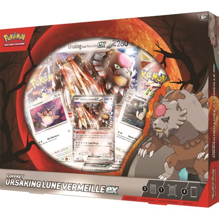 Pokémon JCC : Coffret Ursaking Lune Vermeille-ex 