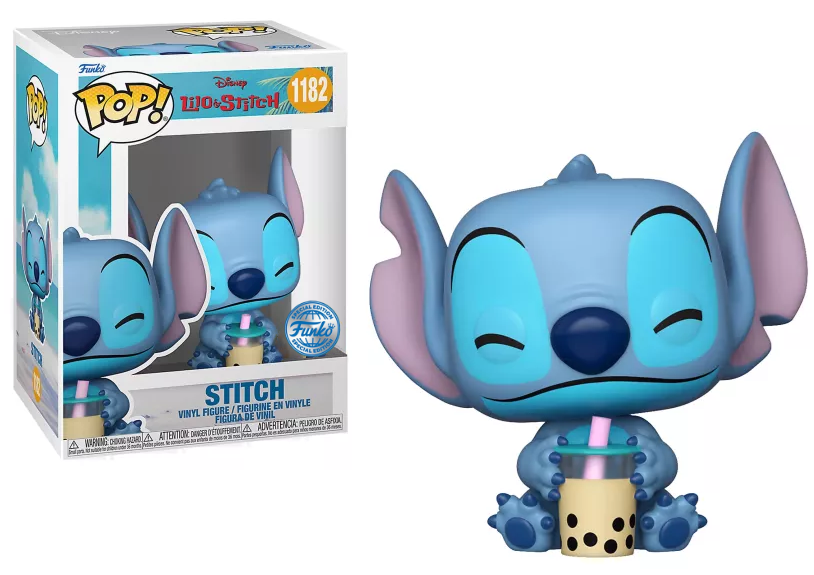 Funko POP 1182 Stitch avec boba SE