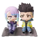 CYBERPUNK EDGERUNNERS - David & Lucy - Mini Figurines Qset 8cm 