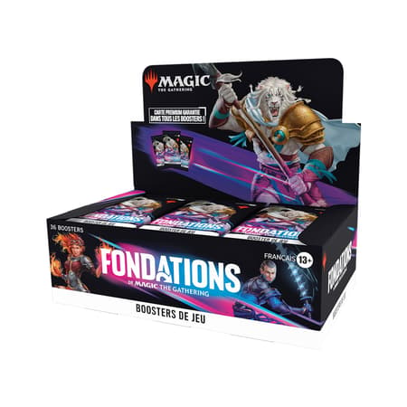 Magic: The Gathering - Display de Boosters de jeu Fondations (36 Boosters) - FR 