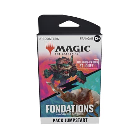 Magic: The Gathering - Pack de 2 Boosters Jumpstart Fondations de Magic: The Gathering - FR 