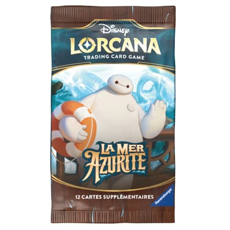 Disney Lorcana JCC : La Mer Azurite - Boosters - FR