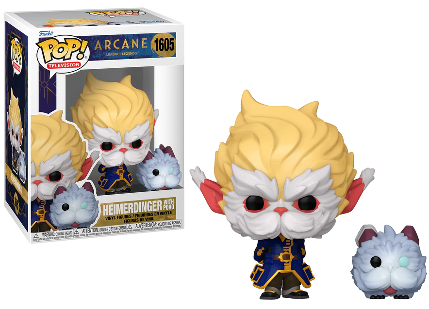 Funko POP 1605 Heimerdinger & Poro