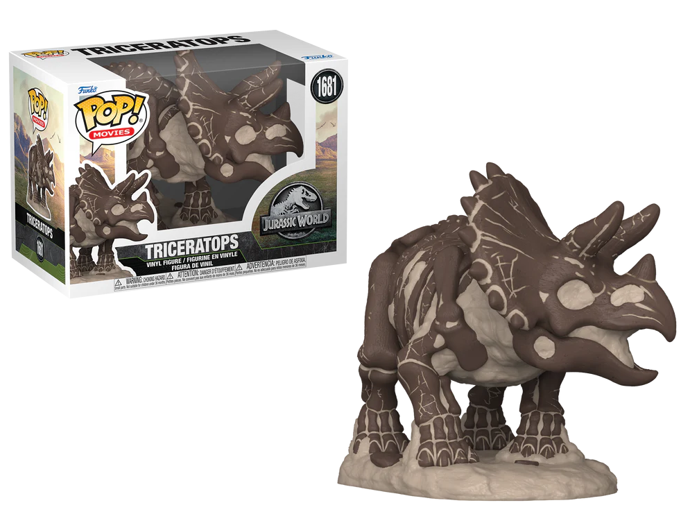 Funko POP 1681 Triceratops Fossil