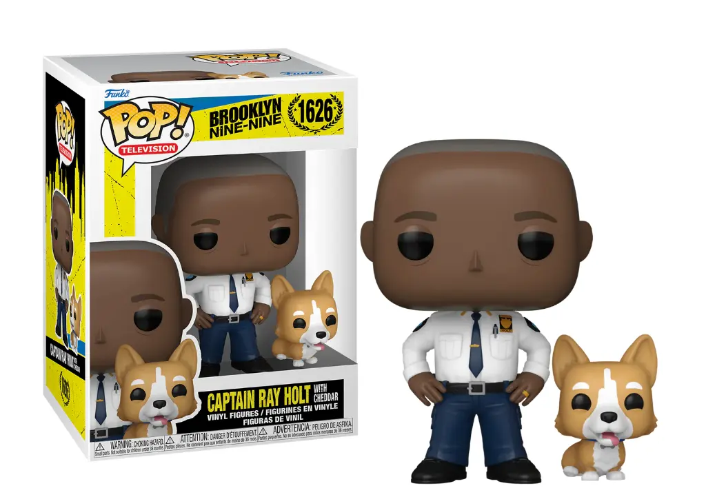 Funko POP 1626 Capitain Holt & Cheddar