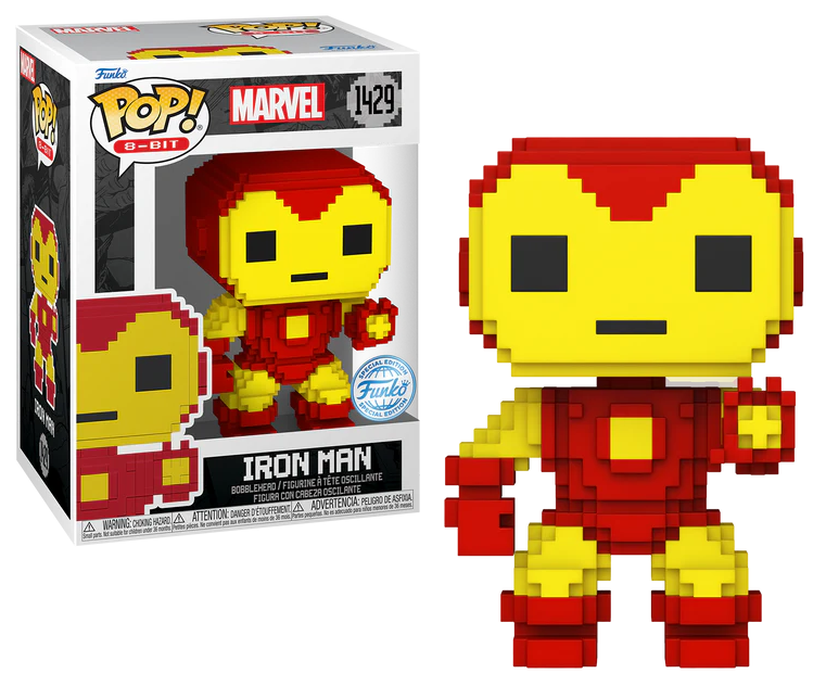 Funko POP 1429 Iron Man 8-Bit SE