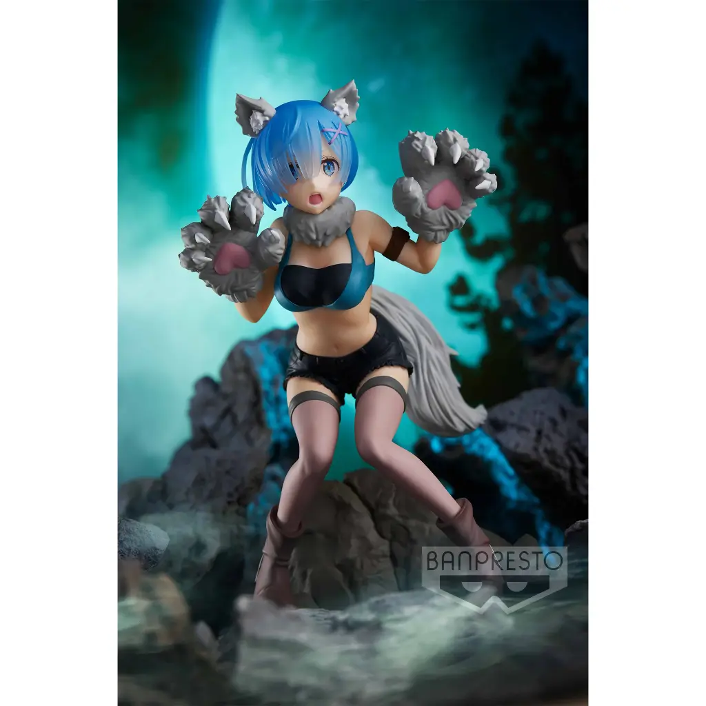 RE:ZERO - Rem - Figurine Espresto 22cm 