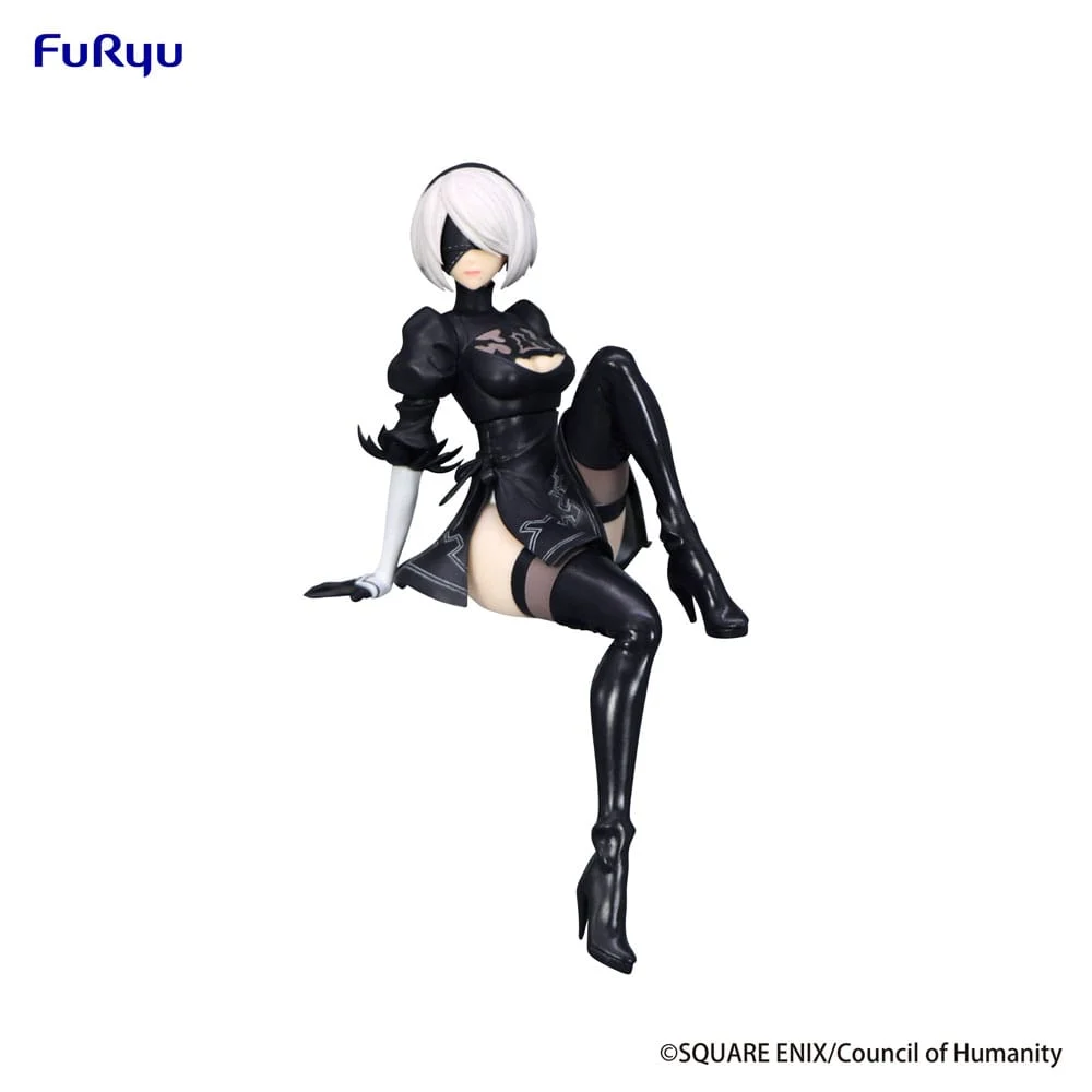 NIER AUTOMATA VER1.1A - 2B - Statuette Noodle Stopper 13cm 