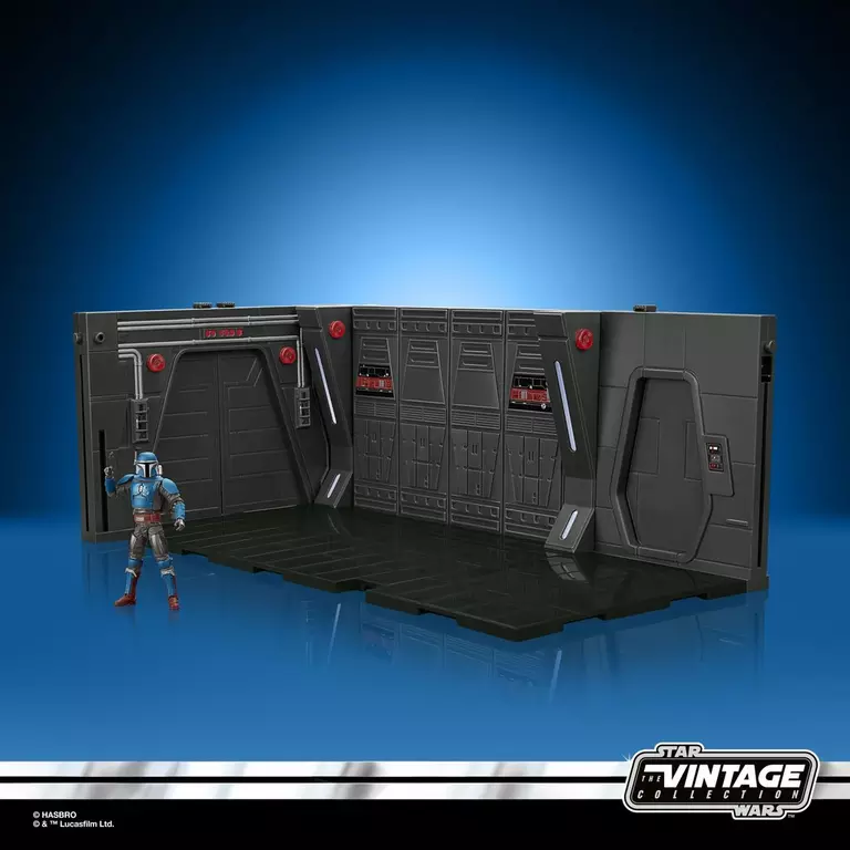 STAR WARS -Moff Gideon's Light Cruiser Hallway -Fig. Vintage Col. 10cm 