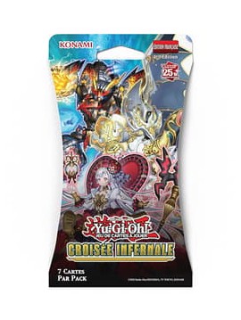 Yu-Gi-Oh! JCC - Pack de Booster Croisée Infernale (Blister cartonné) - FR