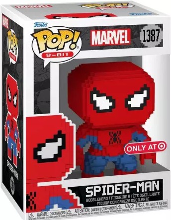 Funko POP 1387 8-Bit Spider-Man Target