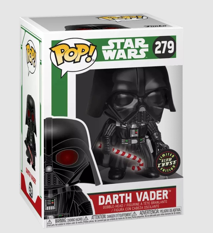 Funko POP 297 Holiday Darth Vader Chase