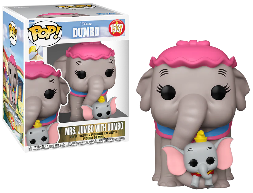 Funko POP 1537 Mrs. Jumbo & Dumbo