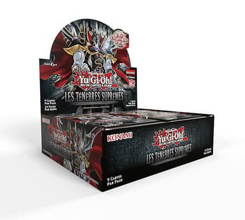 Yu-Gi-Oh! JCC - Display de Pack de Booster Les Ténèbres Suprêmes (24 Boosters) - FR 