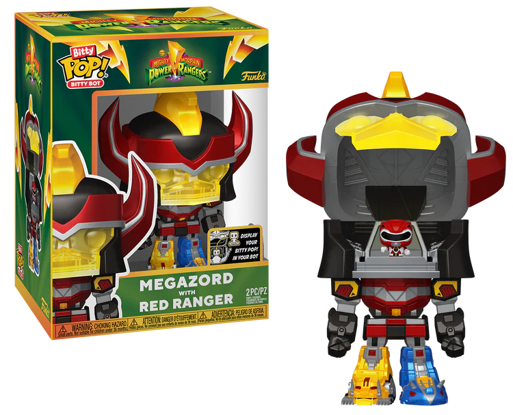 POWER RANGERS - Bitty Bots - Megazord avec Ranger Rouge 