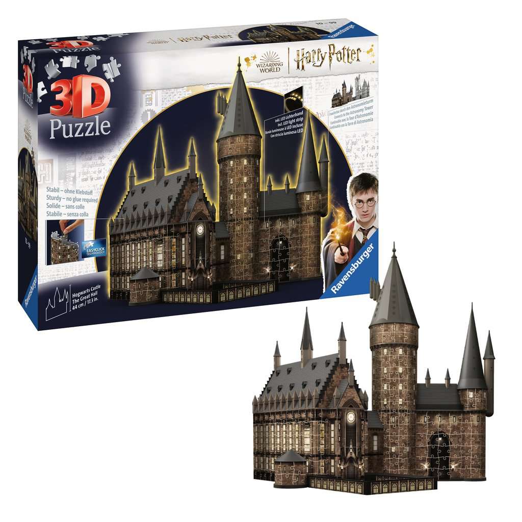 HARRY POTTER - Puzzle 3D 540P - Château de Poudlard "Illuminé" 