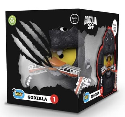 Numskull - TUBBZ Canard de bain - Toho - Godzilla (Taille Géante) - 23cm 