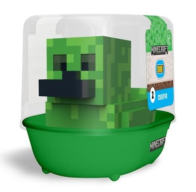 Numskull - TUBBZ Canard de bain - Minecraft - Creeper (Première Édition) - 9cm 