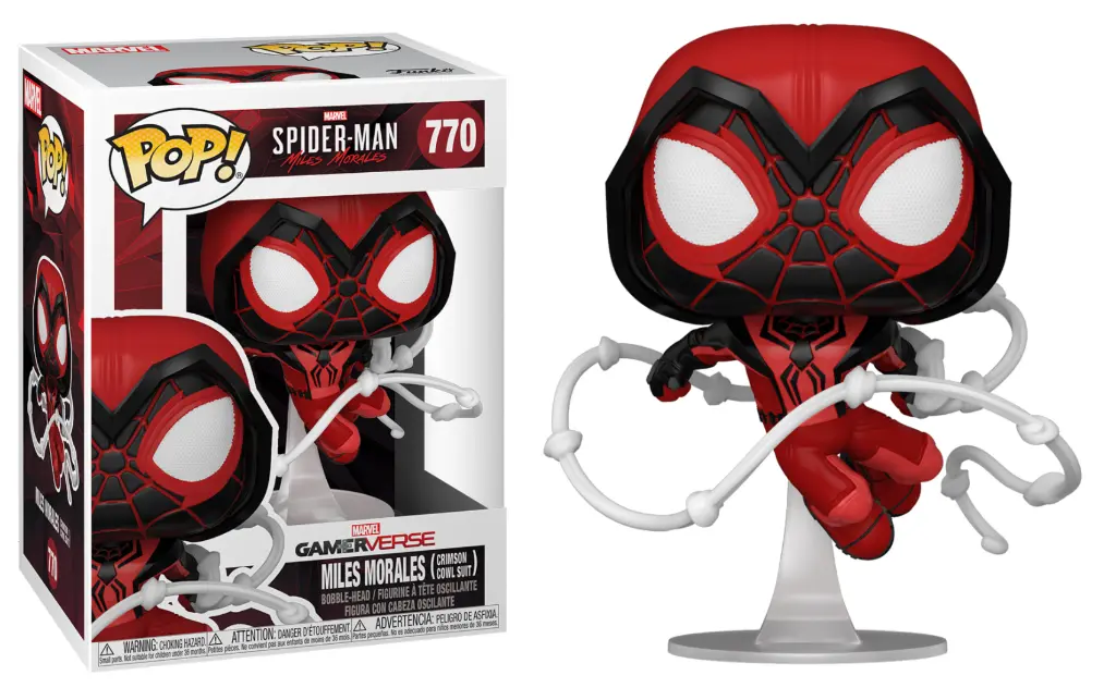 Funko POP 770 Spider-Man Crimson Cowl Suit