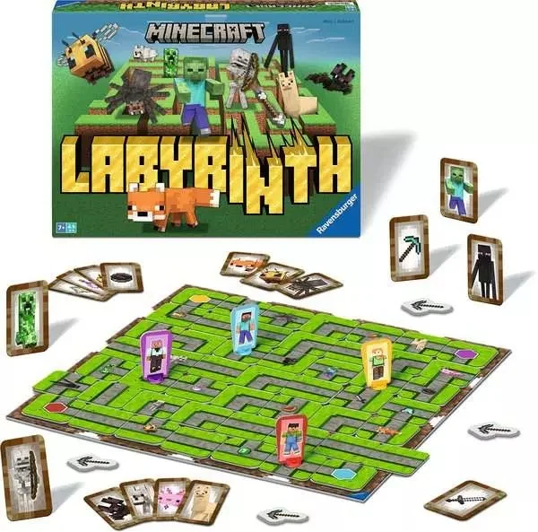 MINECRAFT - Jeu de Plateau Labyrinth 
