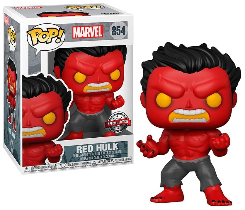 Funko POP 854 Red Hulk SE