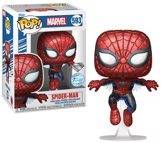 Funko POP 593 Spider-Man Diamond SE