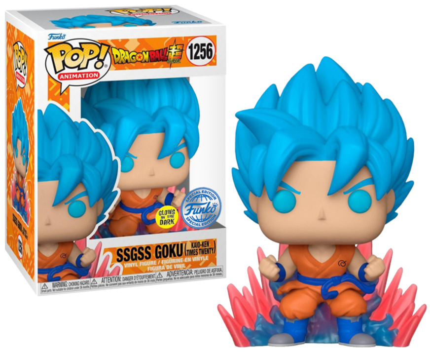 Funko POP 1256 SSGSS Goku GITD SE