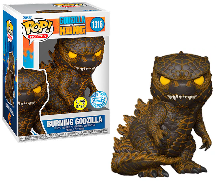 Funko POP 1316 Godzilla Brûlé GITD SE
