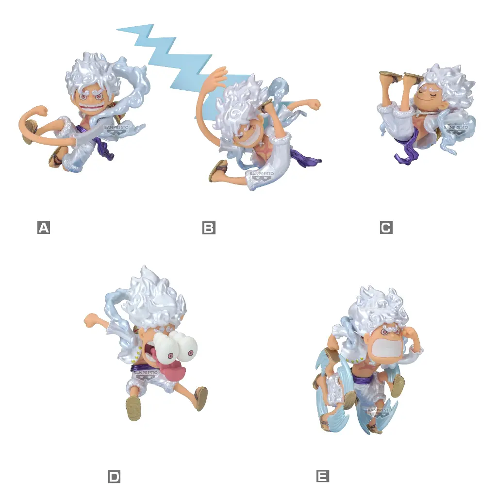 ONE PIECE - WCF Luffy Gear 5 Metallic - Figurine 7cm 