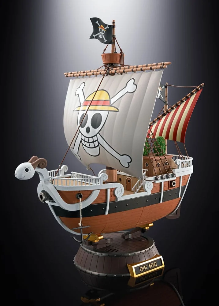 ONE PIECE -Vogue Merry "25 Anniv." -Fig. Diecast Soul of Chogokin 28cm 