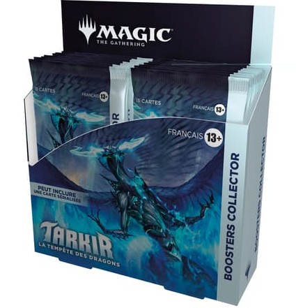 Magic: The Gathering - Display de Boosters Collector Tarkir : La Tempête des Dragons (12 Boosters) - FR 