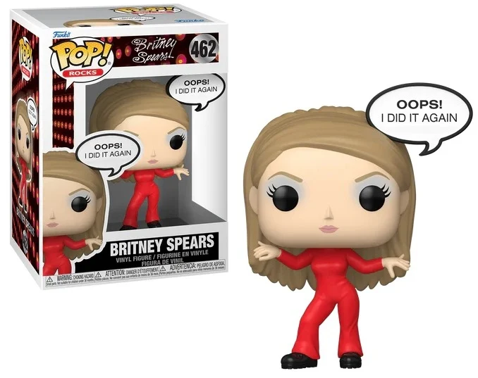 Funko POP 462 Britney Spears (Oops, I dit it Again)