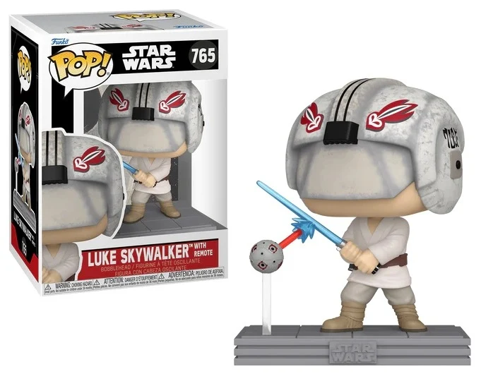 Funko POP 765 Luke Avec Remote