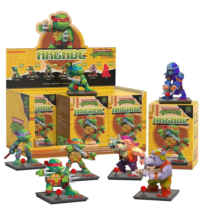 LES TORTUES NINJAS - Arcade - Figurine Mighty Jaxx