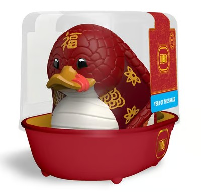 Numskull - TUBBZ Canard de bain - Numskull - Nouvel an chinois "Serpent" (Première Édition) - 9cm 