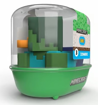 Numskull - TUBBZ Canard de bain - Minecraft - Zombie (Première Édition) - 9cm 
