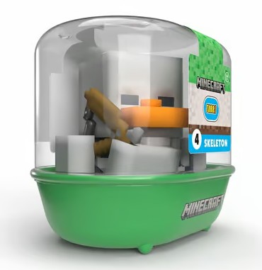 Numskull - TUBBZ Canard de bain - Minecraft - Squelette (Première Édition) - 9cm 