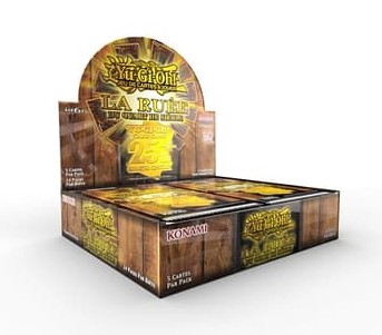 Yu-Gi-Oh! JCC - Display de Pack de Booster La Ruée du Quart de Siècle (24 Boosters) - FR