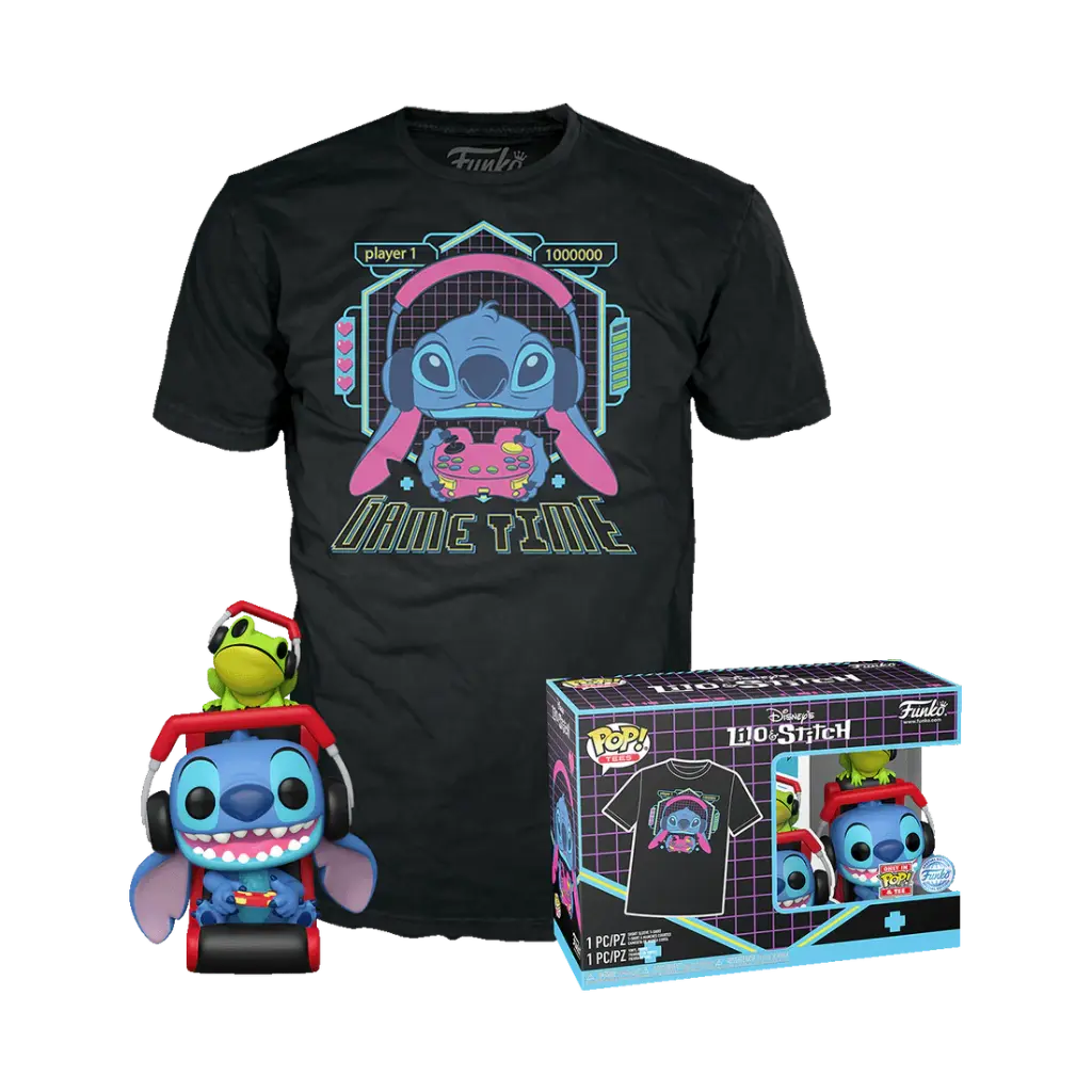 Funko POP 1564 Stitch SE + Tee S 
